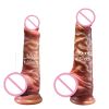 Sliding Foreskin Dildo for Women and Man - Realistic Silicone Sex Toys_3