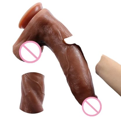 New Realistic Silicone Dildo - Huge Strapon for Erotic Pleasure