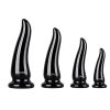 Top-Quality Black&Transparent Anal Plug Sex Toys for Adults_2