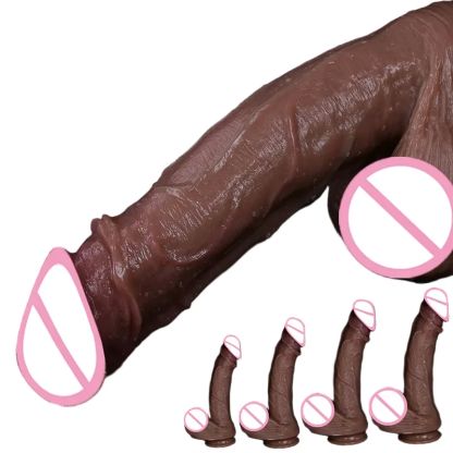 New Super Realistic Silicone Dildo for Women - Various Sizes and Colors