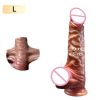 Sliding Foreskin Dildo for Women and Man - Realistic Silicone Sex Toys_6