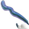 Blue Glass Masturbation Massager for Vaginal and Anal Stimulation_3