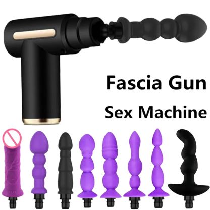 Premium Sex Toys: Fascia Massage Gun Dildos for Couples and Females